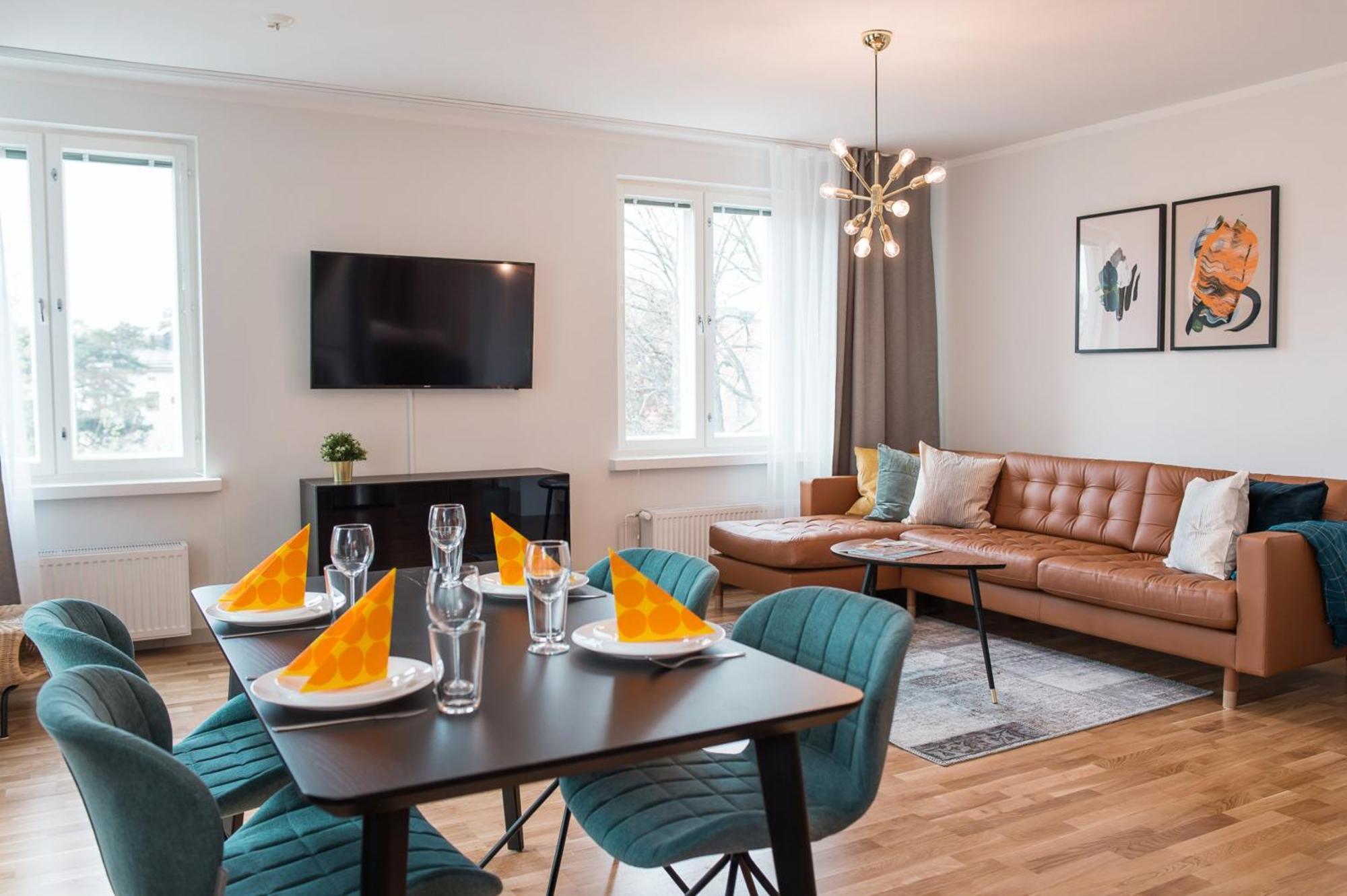 Forenom Serviced Apartments Helsinki Toeoeloe Helsínquia Exterior foto