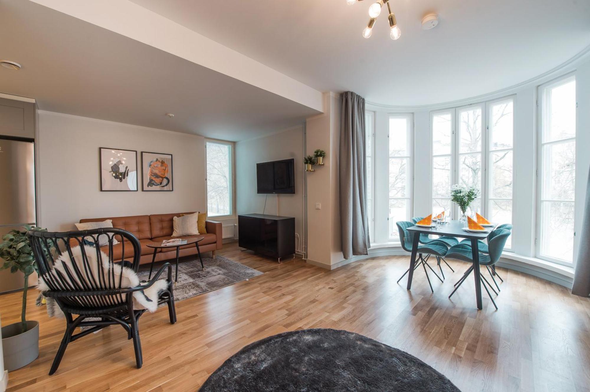 Forenom Serviced Apartments Helsinki Toeoeloe Helsínquia Exterior foto
