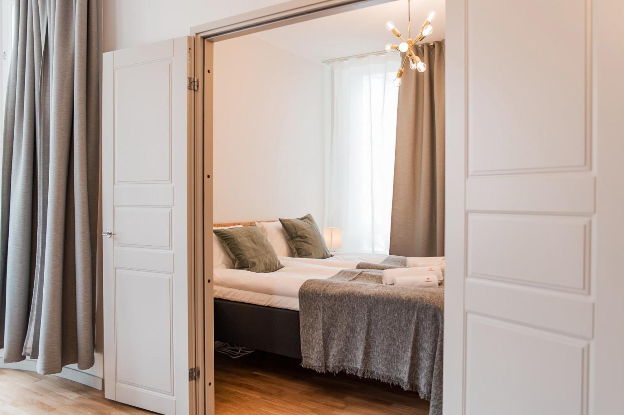 Forenom Serviced Apartments Helsinki Toeoeloe Helsínquia Exterior foto